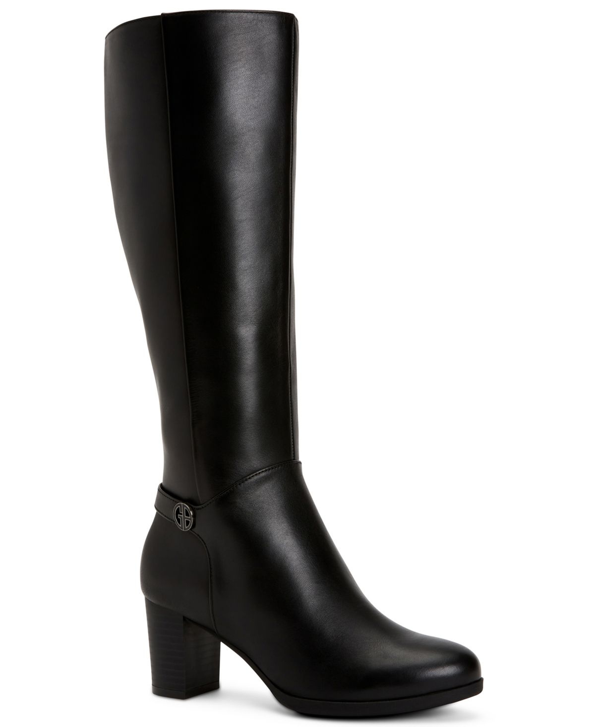 Giani Bernini Adonnys Memory-Foam Wide-Calf Boots, Created for Macy's Women's Shoes | Macys (US)