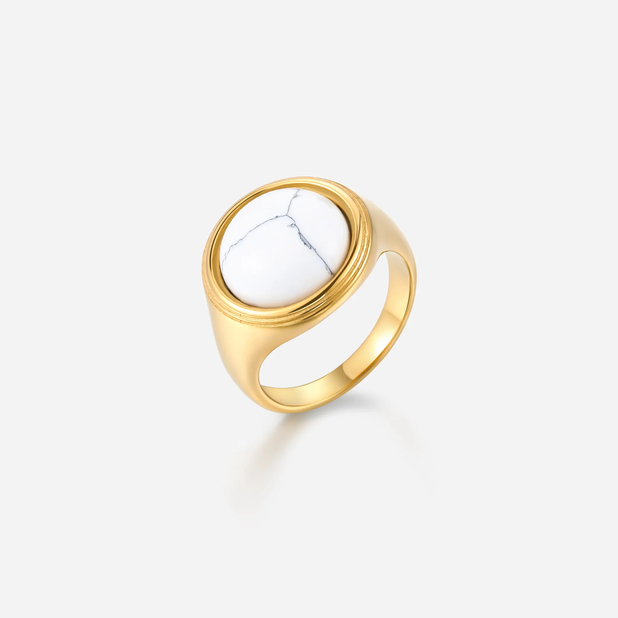 Grande Ring - White | Victoria Emerson