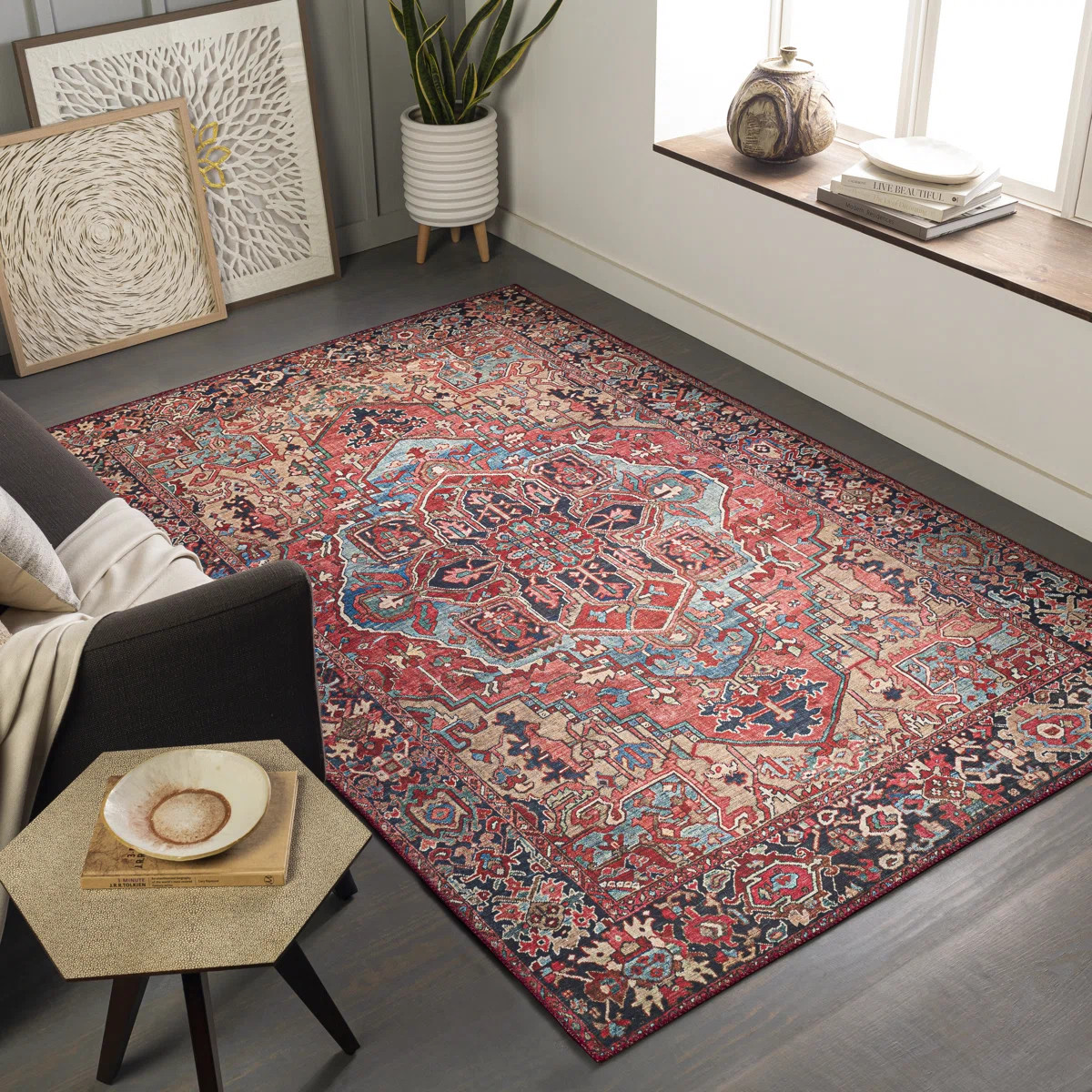 Longino Oriental Indoor Rug | Wayfair North America