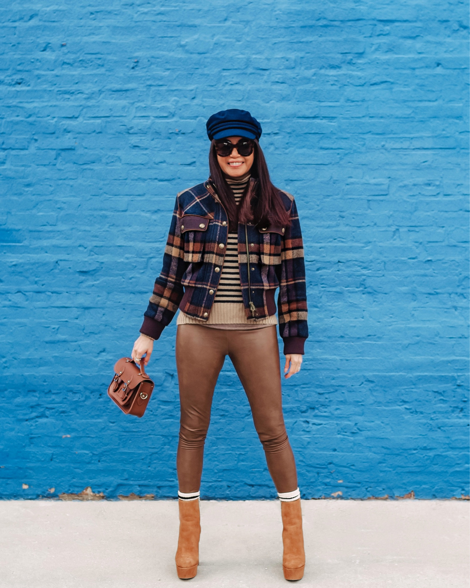 Jack(et) of all trades 🧥♠️ @veronicabeard consistently offers the most beautiful, versatile styles and impeccable fit- truly, nothing compares. Be sure to check out the newly added styles to their SALE! #walltraveled 

#wool #jacket #blazer #plaid #flannel #veronicabeard #fauxleather #leggings #cap #hat #satchel #tan #brown

#LTKstyletip #LTKSeasonal #LTKsalealert