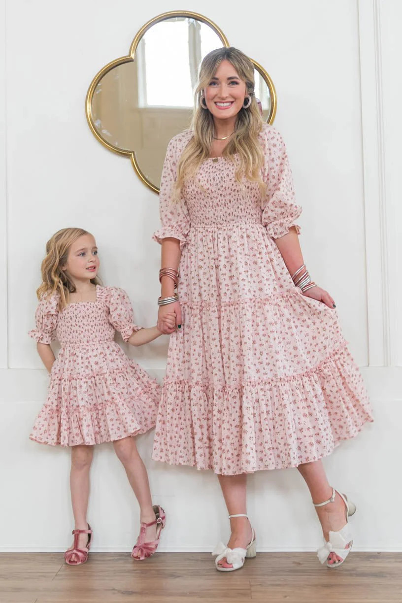 Madeline Dress In Pink | Ivy City Co
