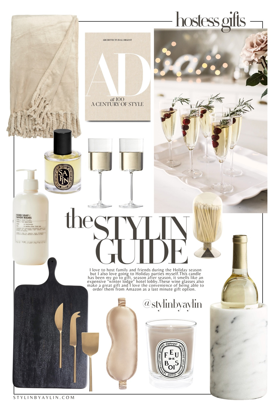 THE STYLIN GUIDE- Holiday edition, hostess gift, gift ideas, StylinByAylin 

#LTKGiftGuide #LTKHoliday #LTKSeasonal