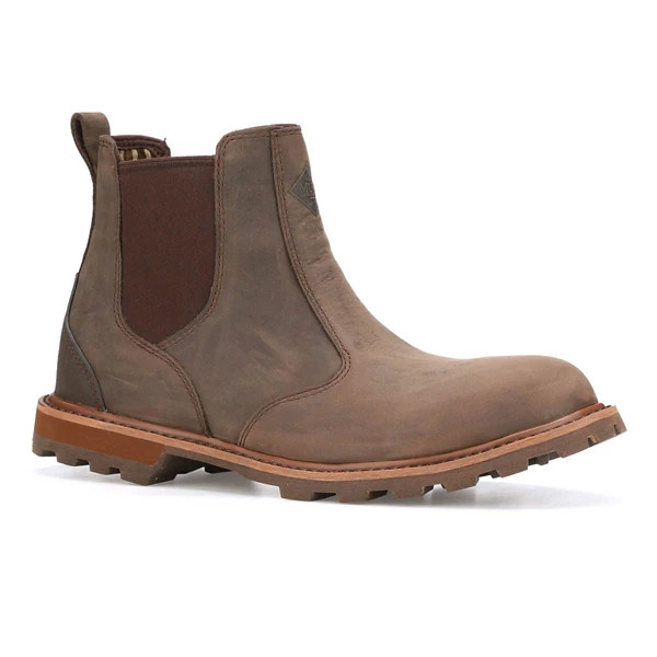 Men's Muck Waterproof Chelsea Boots 11 Brown | Scheels