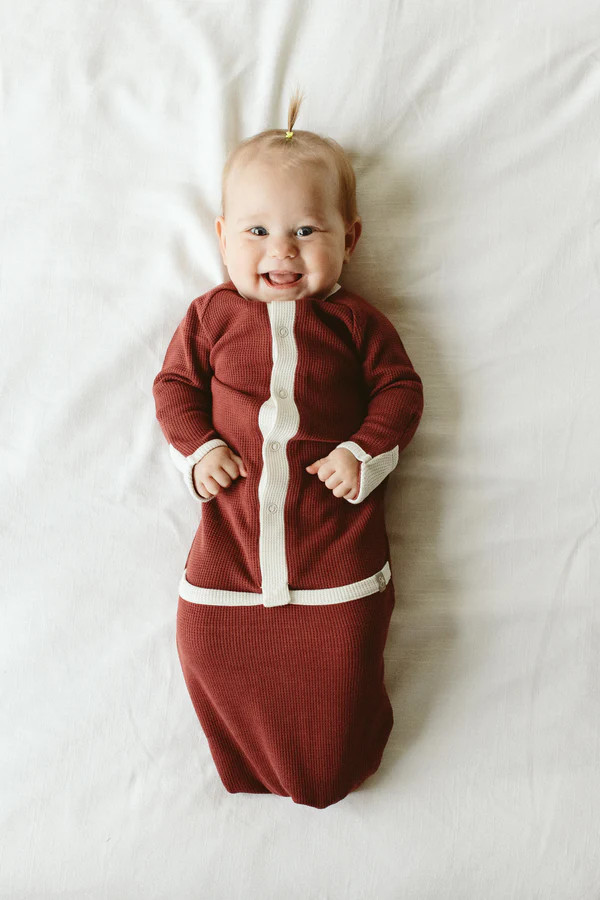 THERMAL GOWNS | COCOA + CREAM | FITS SNUG | goumi