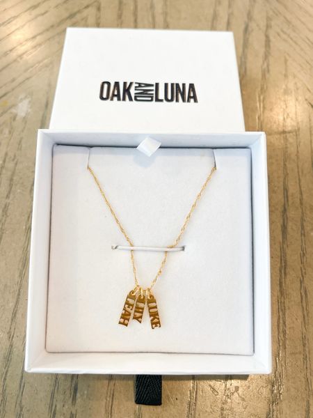 Oak & Luna name necklace
Customized name necklace 

Mother’s Day gift idea


#LTKover40 #LTKGiftGuide