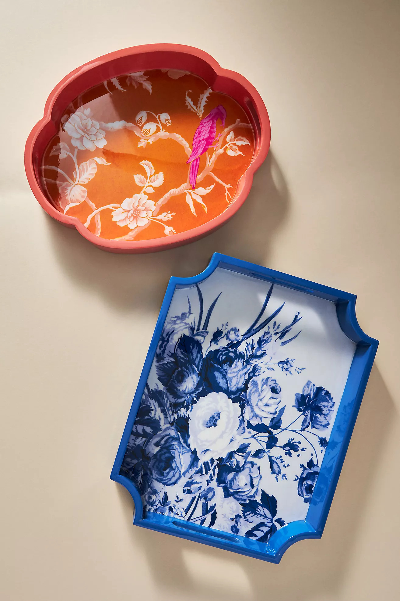 Abi Decorative Nesting Tray | Anthropologie (US)