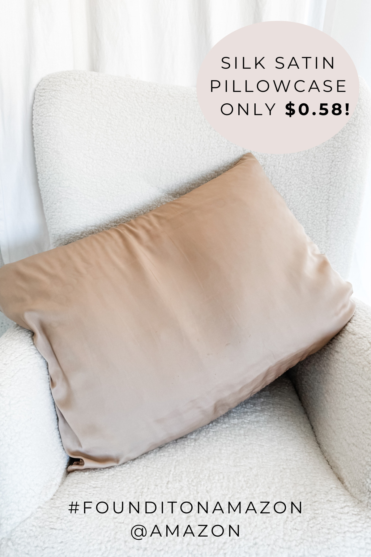 💤 Amazon $1 Deal Alert! 🎁

🪞This Silk Pillowcase is only $0.58 — yes, you read that right! A luxe little holiday gift that feels way more expensive than it is. 💕

🛒 Starting 11/10, Amazon Haul is dropping new $1 deals — everything is already $20 or less, so it’s the perfect time to stock up on gifts and self-care treats.
✨ Cross-category finds — beauty, home, tech, and more.
🛍️ Limit 3 of the $1 deal items per customer, but explore the rest of the storefront for other crazy-low prices!
📦 Spend $25 for FREE shipping — easy win.

🎄 These won’t last long — grab your silk pillowcase (and a few extras for gifting) before the next round of deals drops tomorrow!

@amazon #founditonamazon #ad

#AmazonHaul #HolidayDeals #GiftIdeas #AmazonFinds #BudgetFriendly #StockingStuffers #SilkPillowcase 

 

#LTKCyberWeek #LTKGiftGuide #LTKSaleAlert