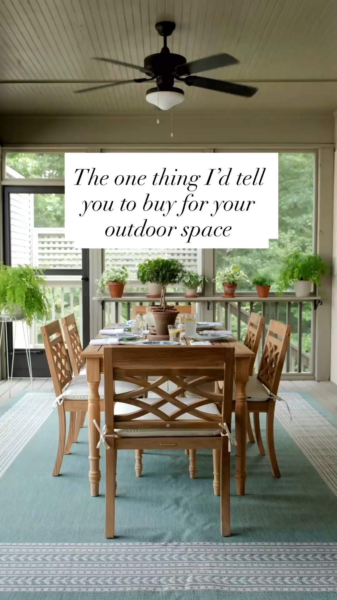 Outdoor rug outdoor space outdoor dining 

#LTKSeasonal #LTKSaleAlert #LTKHome