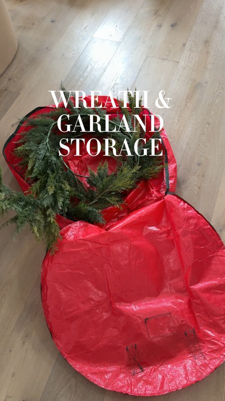 Amazon finds, Amazon storage, wreath storage, garland storage 

#LTKhome #LTKVideo #LTKSeasonal