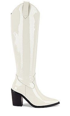 Jeffrey Campbell Rumoured Boot in White Patent from Revolve.com | Revolve Clothing (Global)