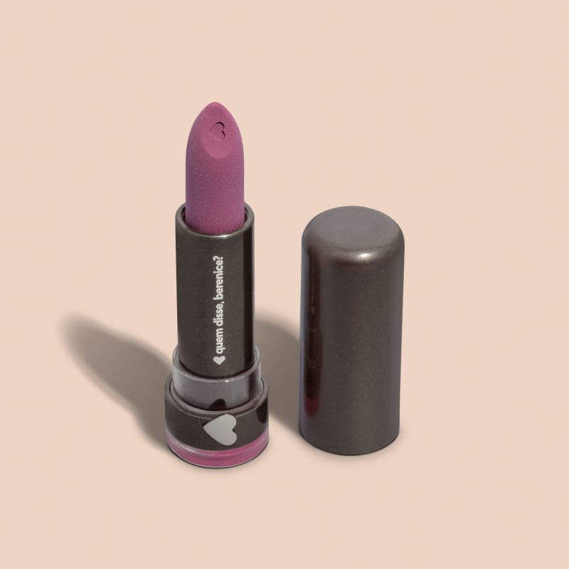 Batom Mate Rosa Rosácia Alta Pigmentação 3,8g | QuemDisseBerenice (BR)