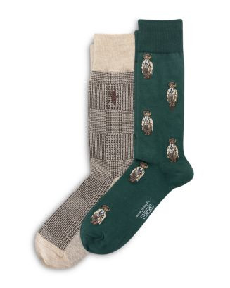 Mini Head of the Charles Bear Crew Socks, Pack of 2 | Bloomingdale's (US)
