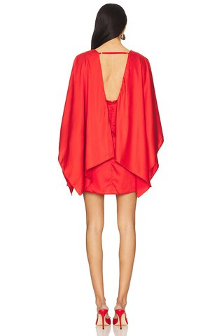 Pietro Mini Dress in Vivid Red | Revolve Clothing (Global)