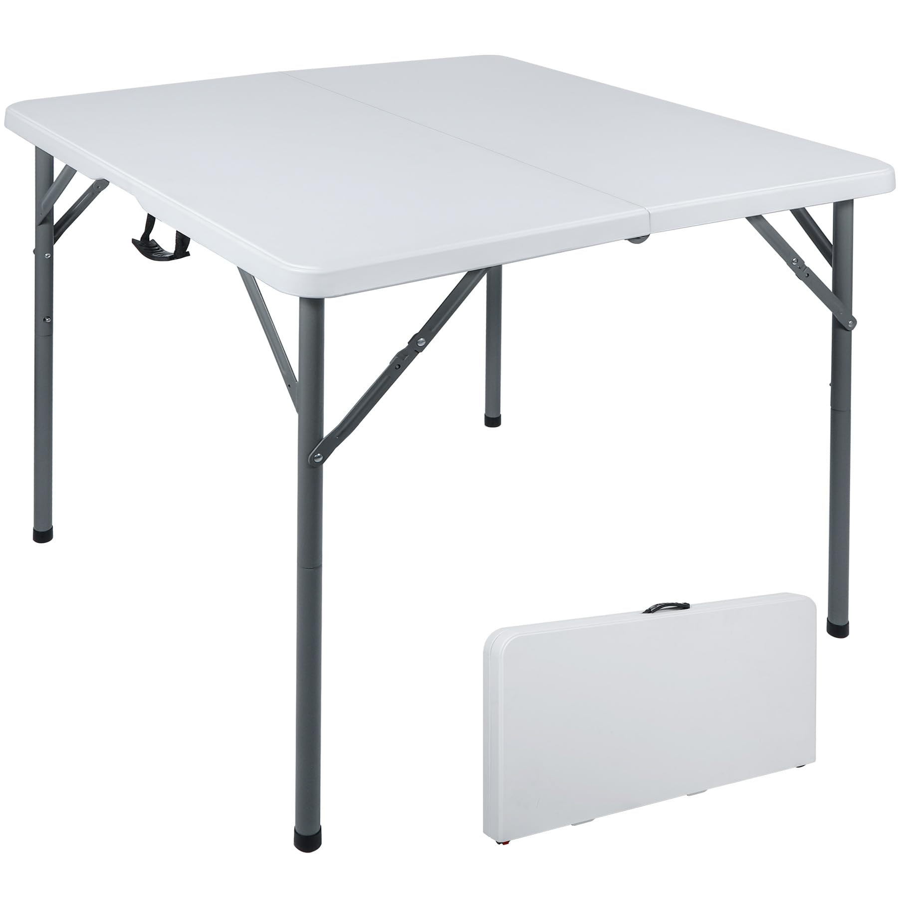 REDCAMP 34" Square Folding Card Table with Resin Top, Portable Fold in Half Small Card Tables wit... | Amazon (US)