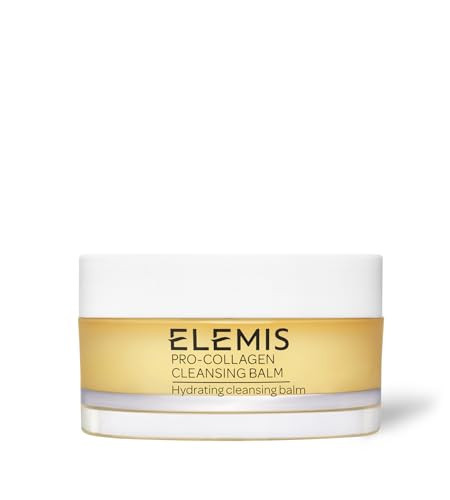 ELEMIS Pro-Collagen Cleansing Balm, 3in1 Melting Facial Cleanser for Deep Cleansing Wash, Infused with 9 Nourishing Essential Oils, Daily Moisturising Makeup Remover for Clean, Glowing Skin, 50gr | Amazon (UK)