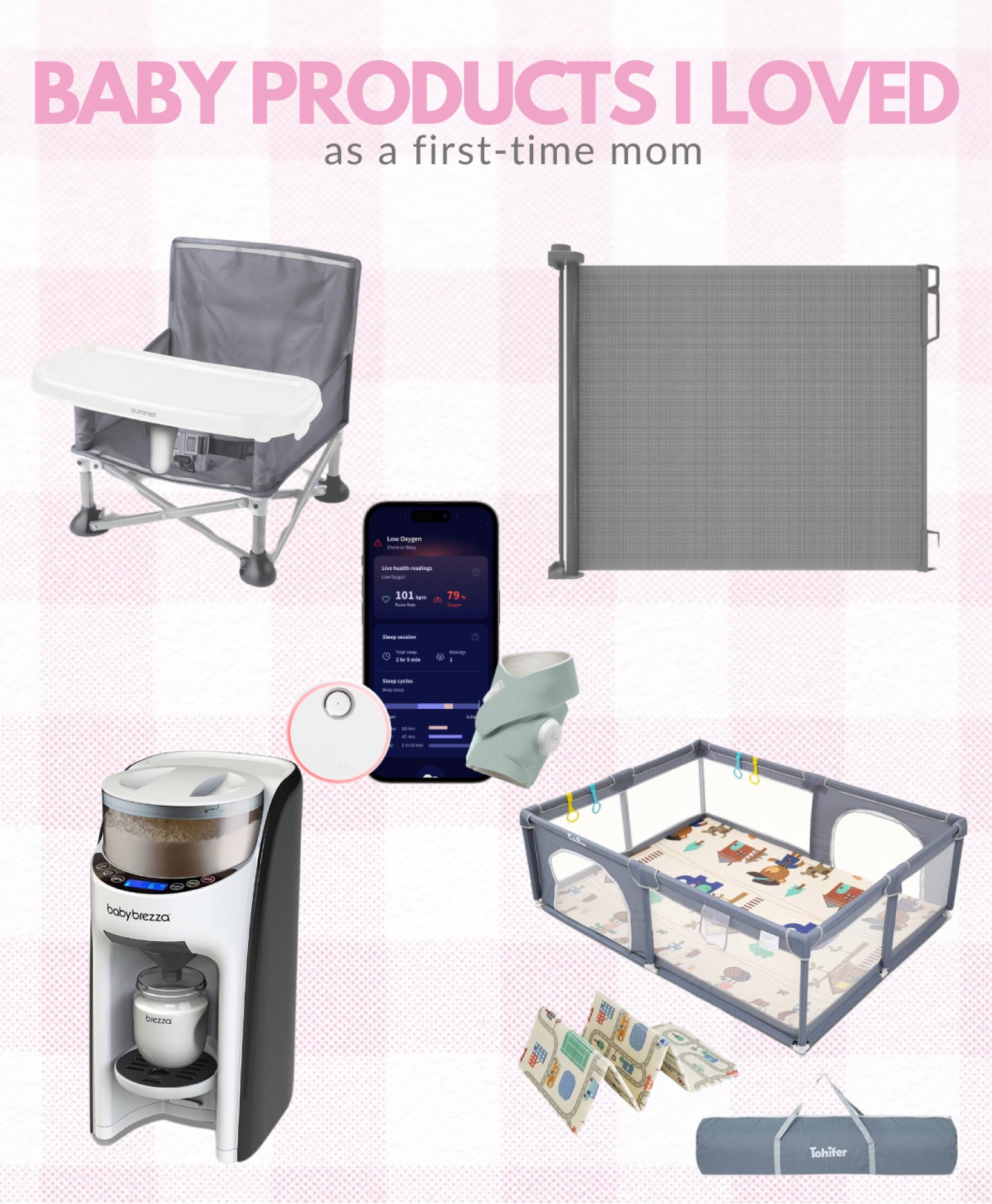 Top 5 products I used as a first-time mom. I talked about it more on my latest TikTok video “Baby Products I can Justify”

Baby registry, baby items, baby gifts, first time mom, toddler mom, baby gate, baby brezza, high chair, owlet, family outings, gift ideas

#LTKbaby #LTKfamily #LTKtravel