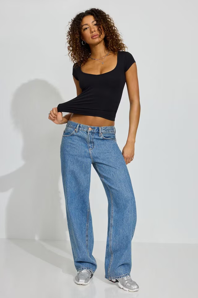 Low Rise Baggy Jeans | Garage Clothing