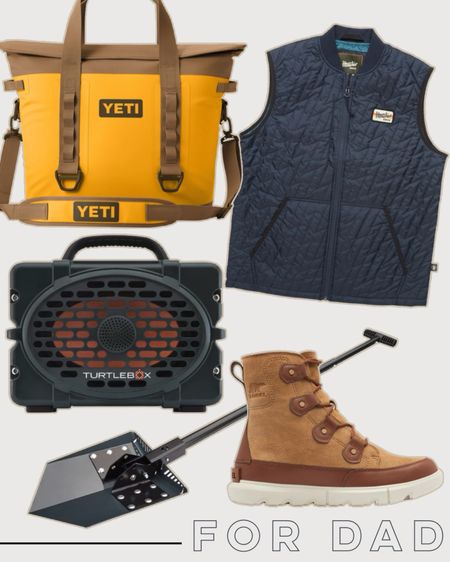 Men’s Gift Guide, the ultimate survival shovel, an indestructible portable speaker, a good snow boot, and every day lightweight vest, and the best cooler money can buy.

#GiftsForDad #DadGifts #MensGiftGuide #GiftGuideMen #GiftGuideForHim #GiftsForHim


#LTKGiftGuide #LTKmens #LTKHoliday