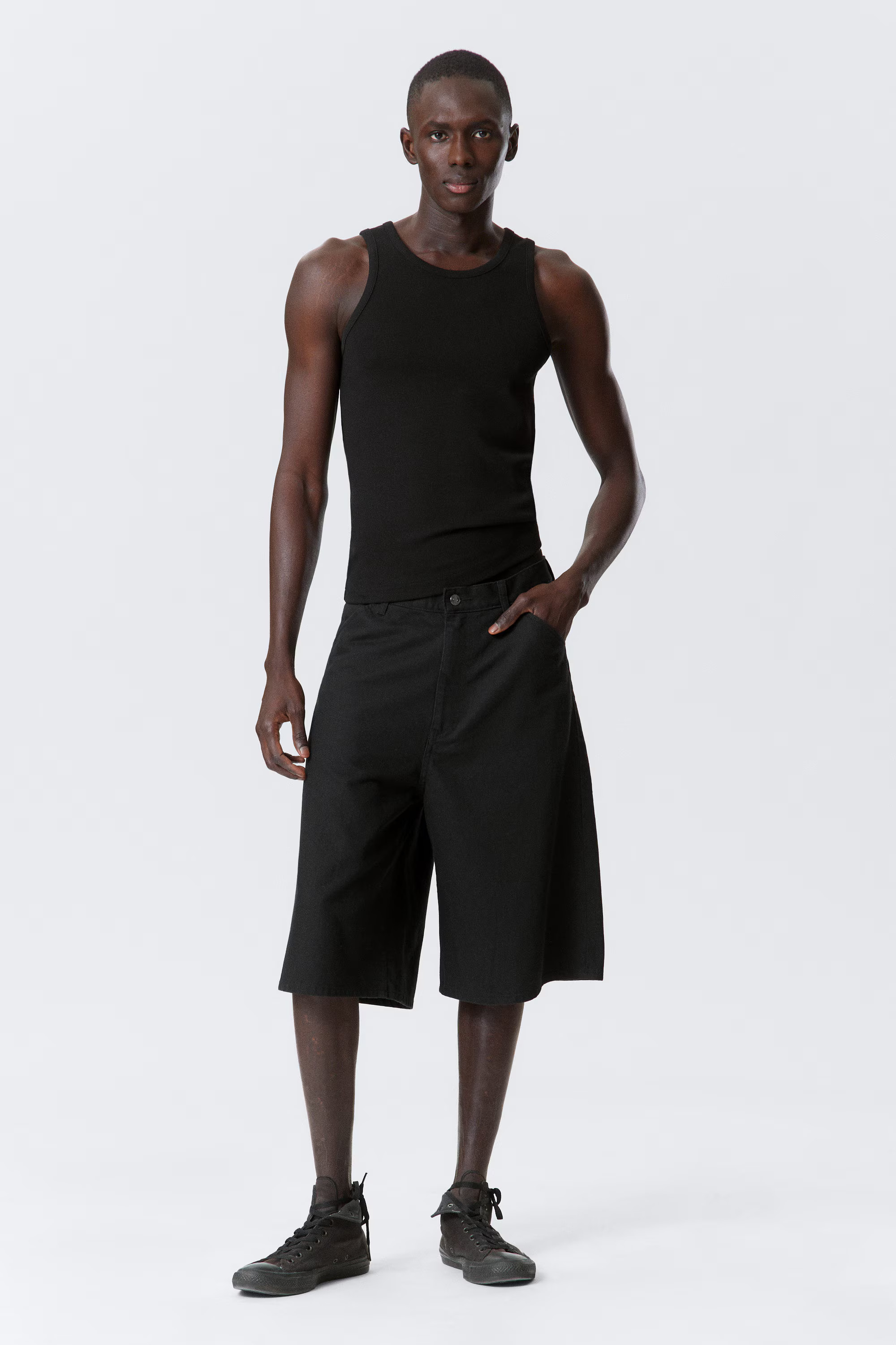 Astro - Lässige, weite Shorts aus Leinen-Mix | Weekday