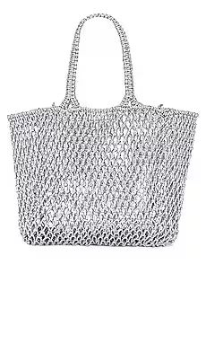 BTB Los Angeles Siena Tote in Silver from Revolve.com | Revolve Clothing (Global)