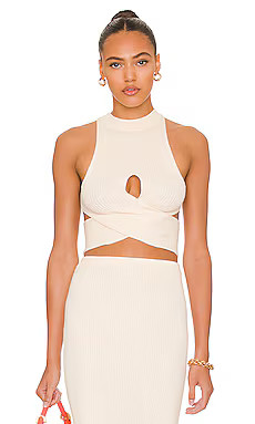 Macadamia Crossover Top
                    
                    Camila Coelho | Revolve Clothing (Global)