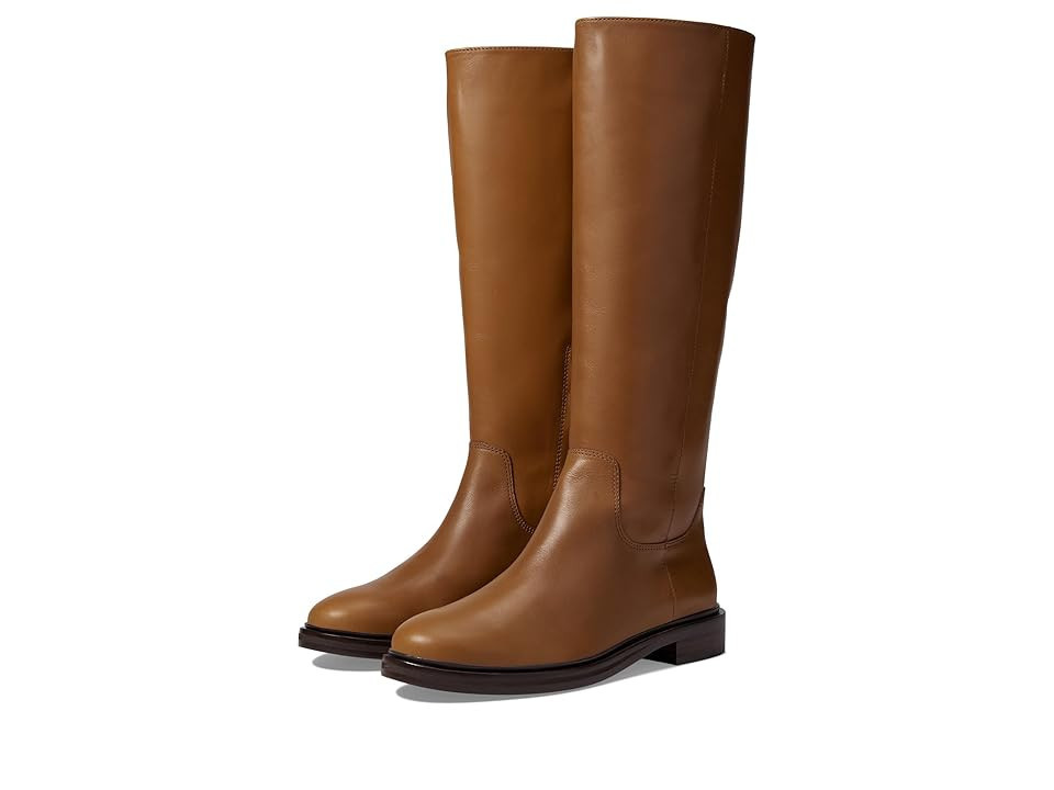 Madewell The Drumgold Boot in Extended Calf (Sepia) Women's Boots | Zappos