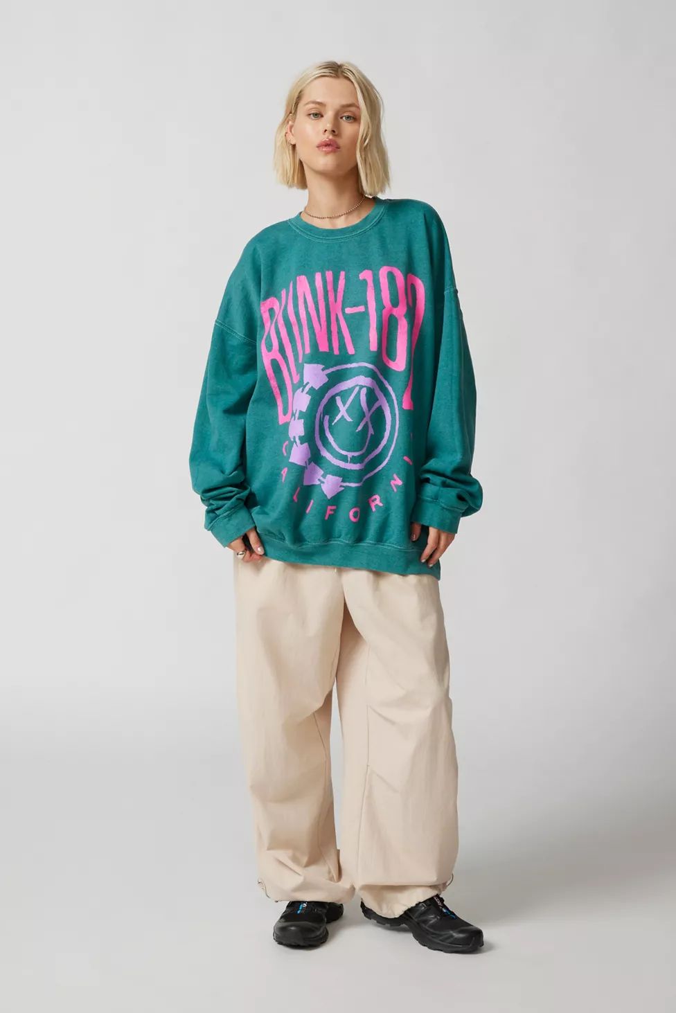 Blink 182 Punk Rock Sweatshirt | Urban Outfitters (US and RoW)