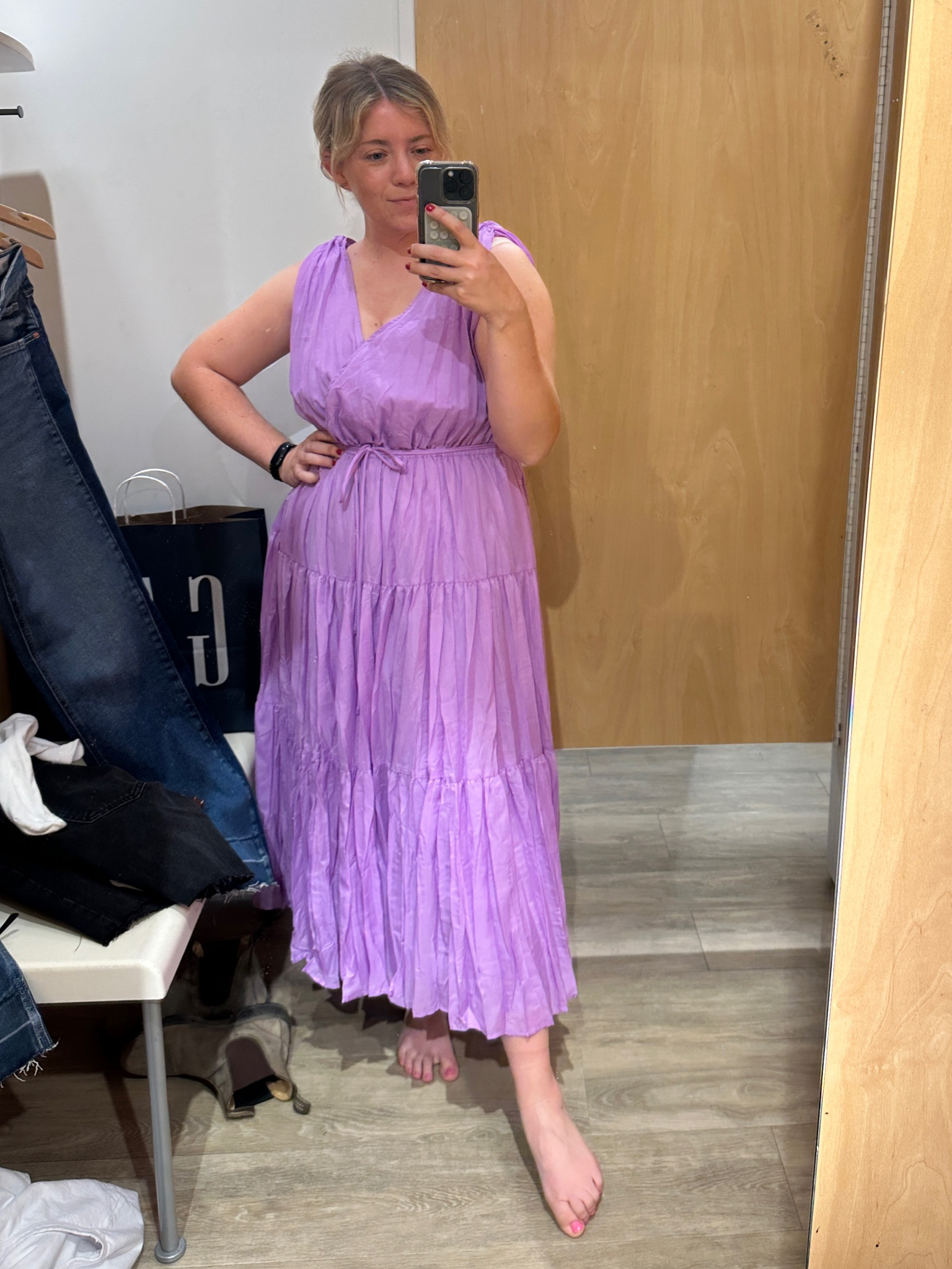 Lightweight Lilac Summer Dress from Gap - I’m in a small here  