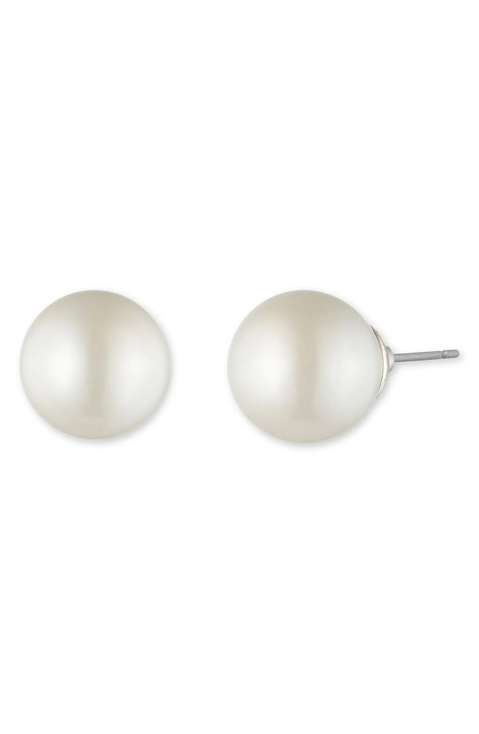 Lauren Ralph Lauren Imitation Pearl Stud Earrings | Nordstrom | Nordstrom