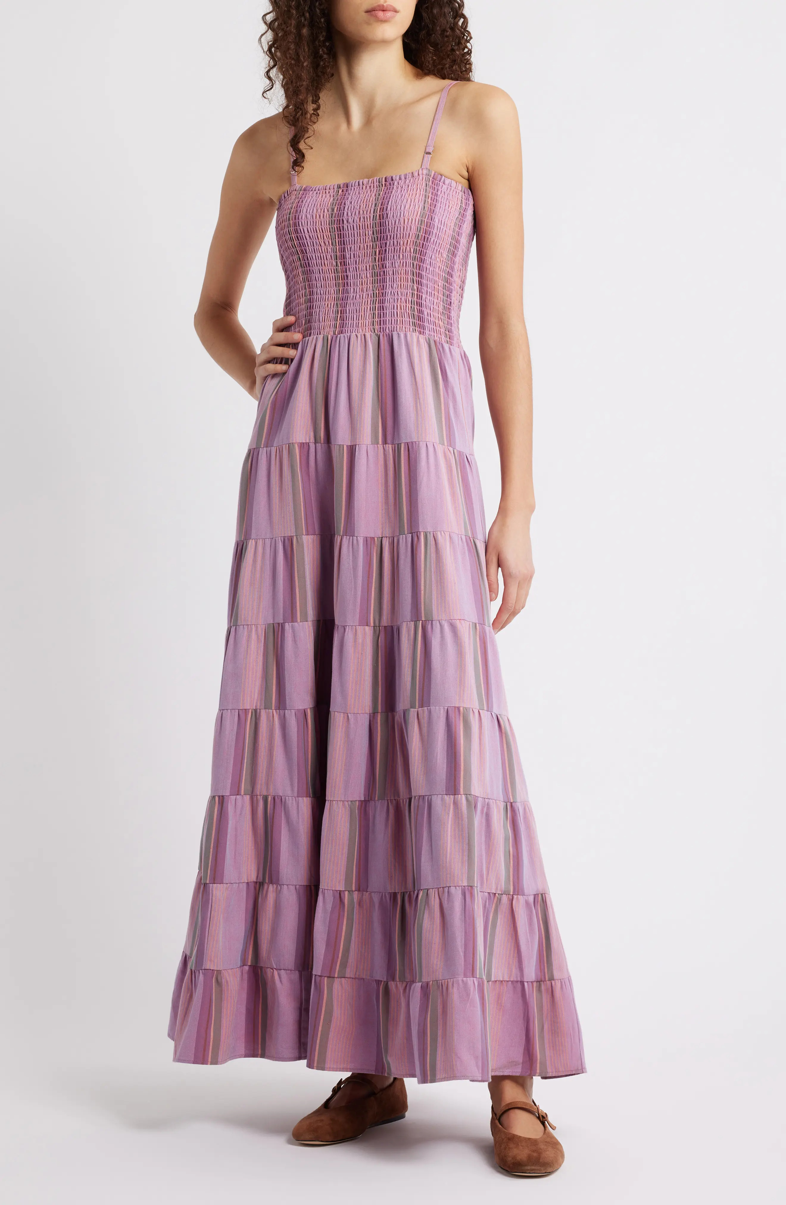 Lilaea Tiered Cotton Maxi Dress (Women) | Nordstrom | Nordstrom