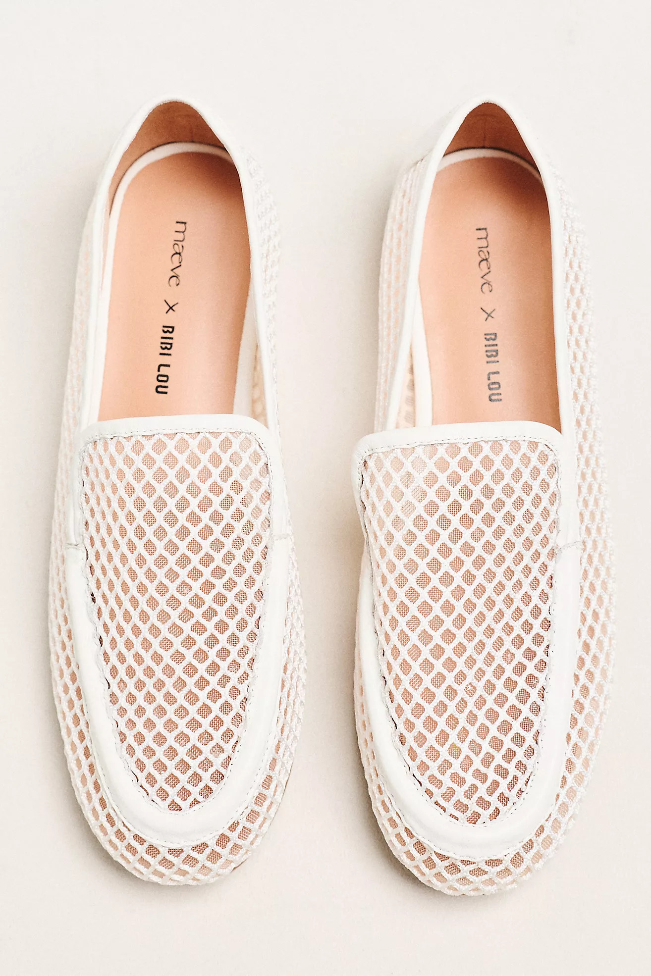 Maeve x Bibi Lou Exclusive Mesh Loafers | Anthropologie (US)