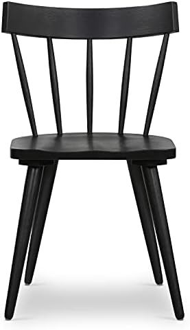 Amazon.com - POLY & BARK HAVA Dining Chair, Black - Chairs | Amazon (US)