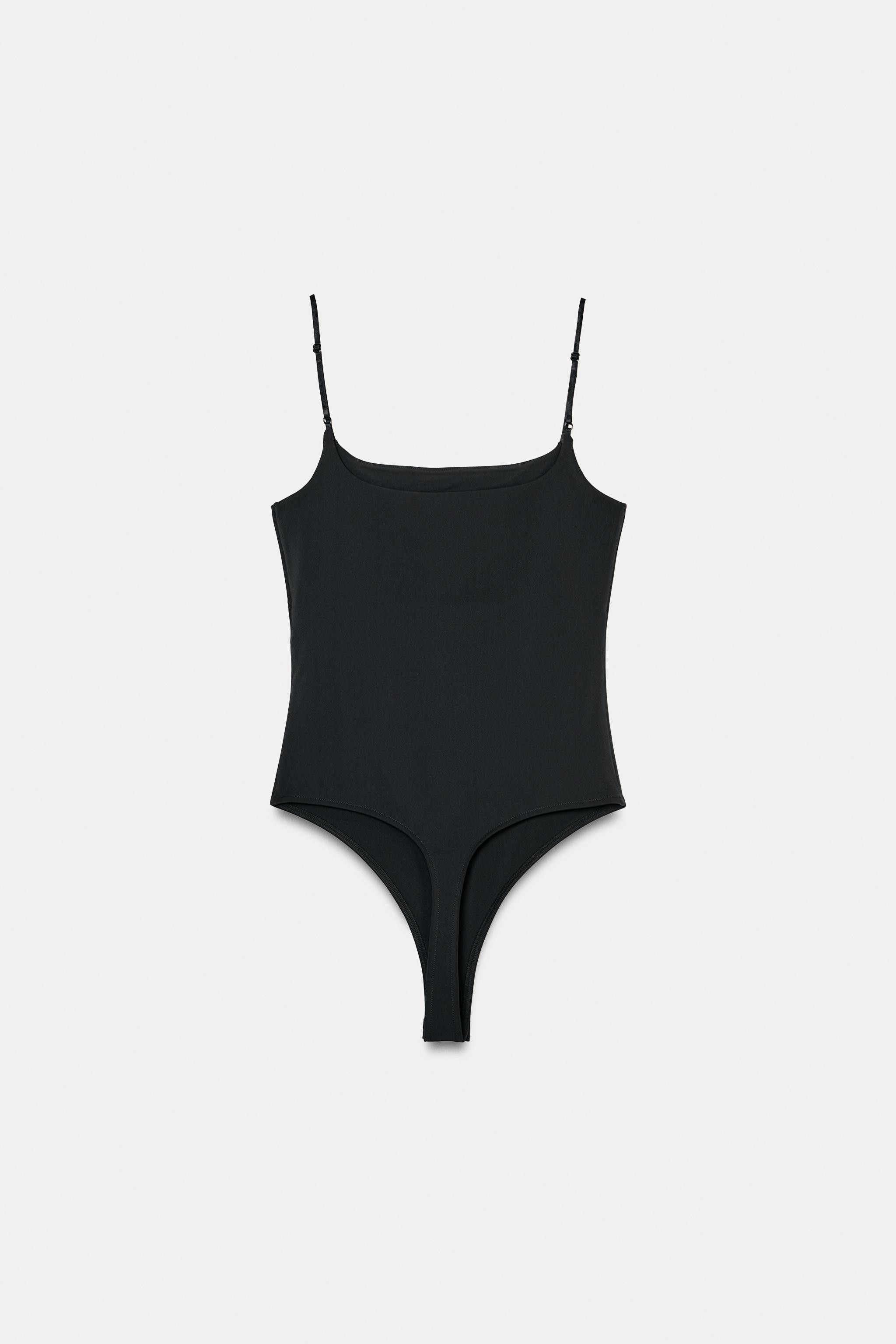 SLIM STRAPPY BODYSUIT | Zara US