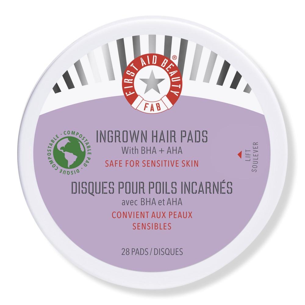 First Aid Beauty Ingrown Hair Pads with BHA & AHA | Ulta