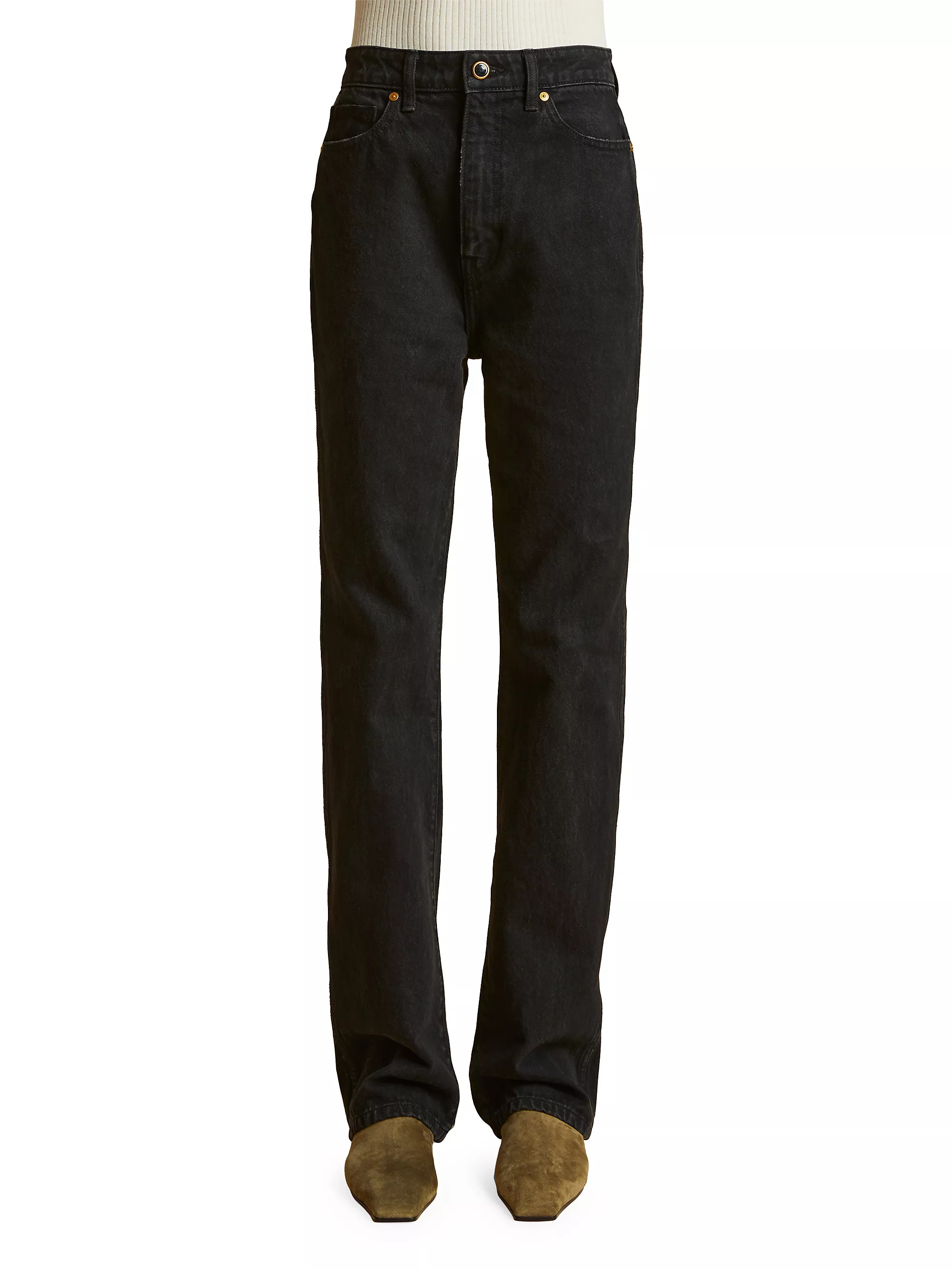 Danielle Denim Straight-Leg Jeans | Saks Fifth Avenue