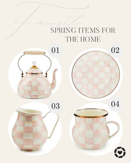 mackenzie-childs rosy check collection making my house feel fresh for spring

#LTKhome