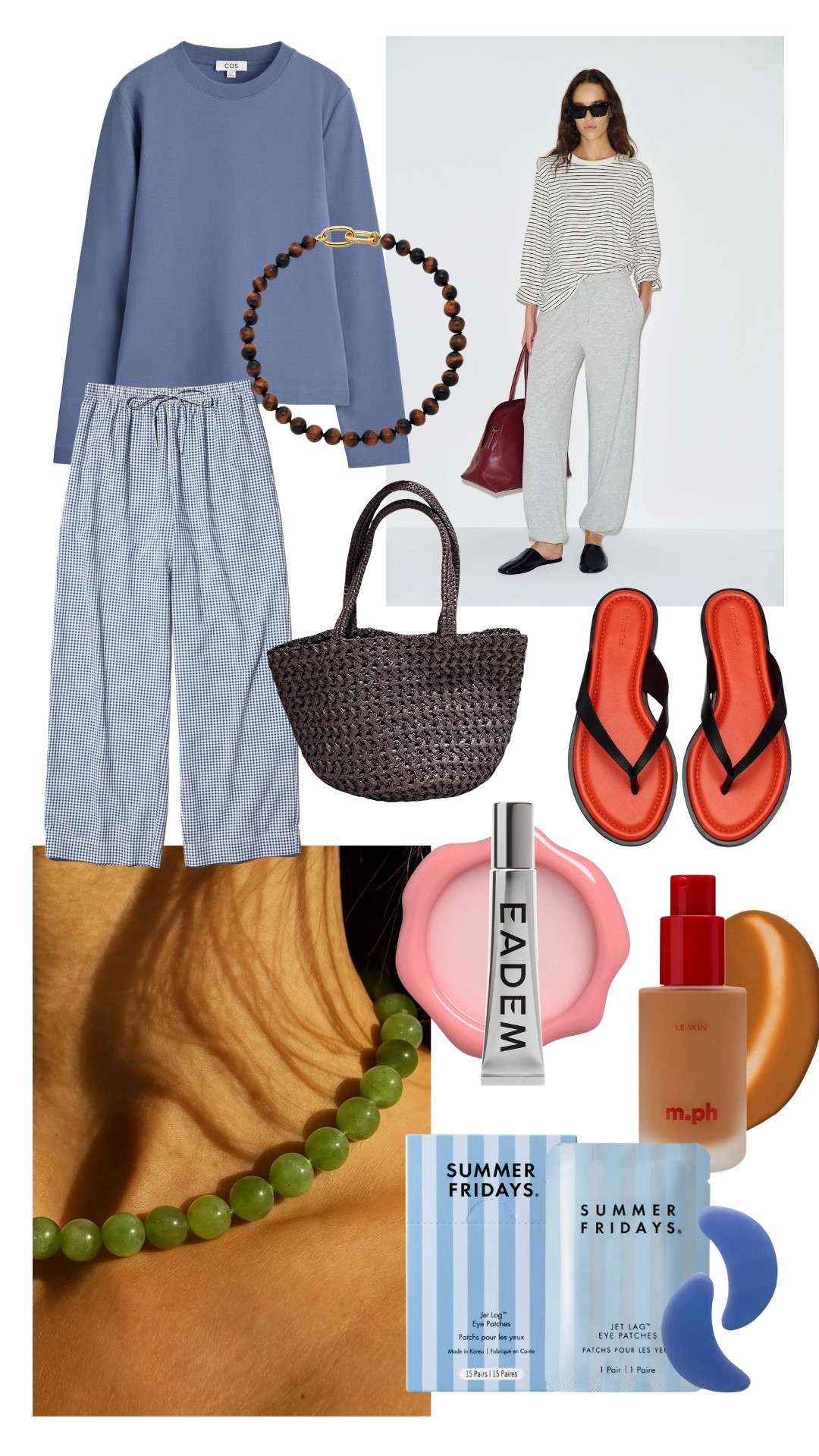 Your most loved last week. Lots of baby blue for spring, casual lightweight trousers, beaded necklaces and beauty favourites 

 #LTKspring #LTKbeauty