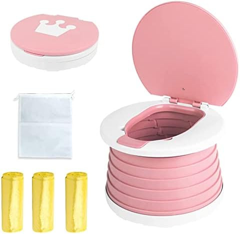 Travel Potty for Toddler, Portable and Foldable Toilet, Apply to Seat Emergency Toilet for Car, C... | Amazon (US)