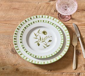 Charlotte Hand-Painted Dinnerware Collection | GreenRow