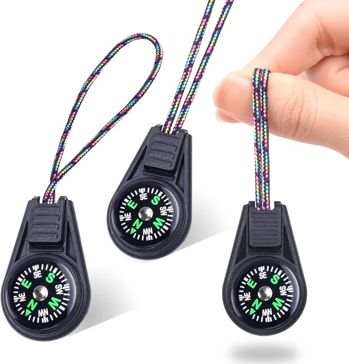 10/25/50/100 Pack Compass for Kids Mini Compasses Bulk Kids Toy Compass for Party Favor/Hiking/Sc... | Amazon (US)