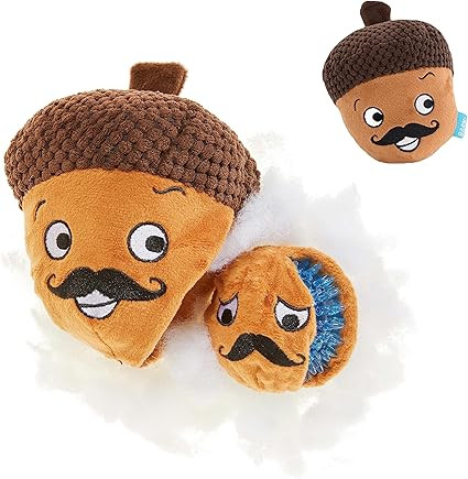 Barkbox Dog Toy 2 in 1 Interactive, Plush Exterior with Squeaker & Textured Material, Tearable Do... | Amazon (US)