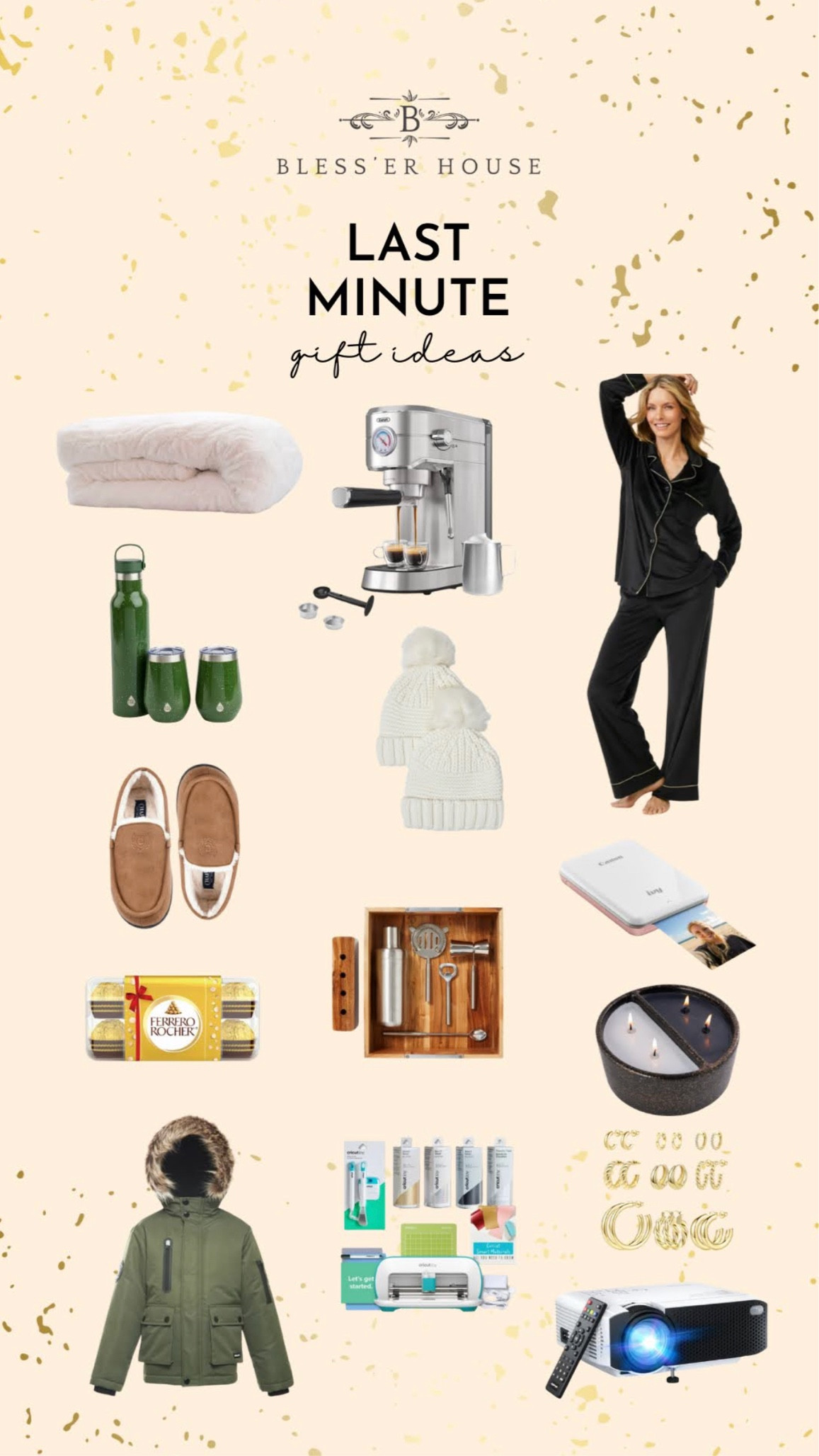 Who else has a ridiculous pile of gifts left to wrap because you’re all #TeamProcrastinate (I’m the problem. It’s me. 🙋🏼‍♀️) 

#walmartpartner If you still have a few people left on your shopping list and are running into a shipping time crunch, I rounded up a bunch of my favorite last minute gift ideas that can be picked up same-day or ordered with 2-day shipping from @walmart 

All of them are linked on the @blesserhouse page on the @shop.LTK app 

#walmartholiday #ltkfind 

#LTKHoliday #LTKunder100 #LTKGiftGuide