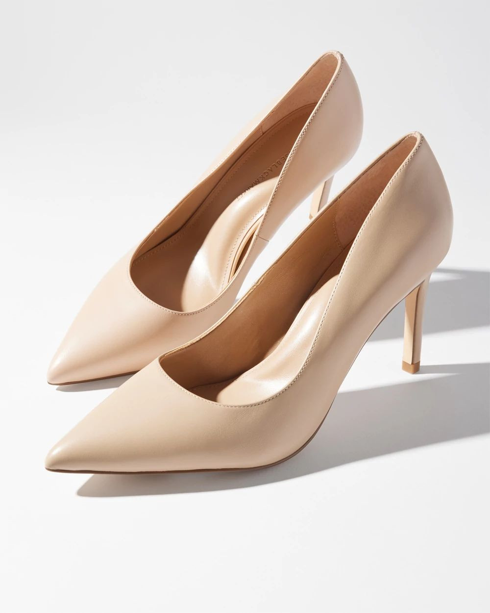 Leather Comfort Pump | White House Black Market