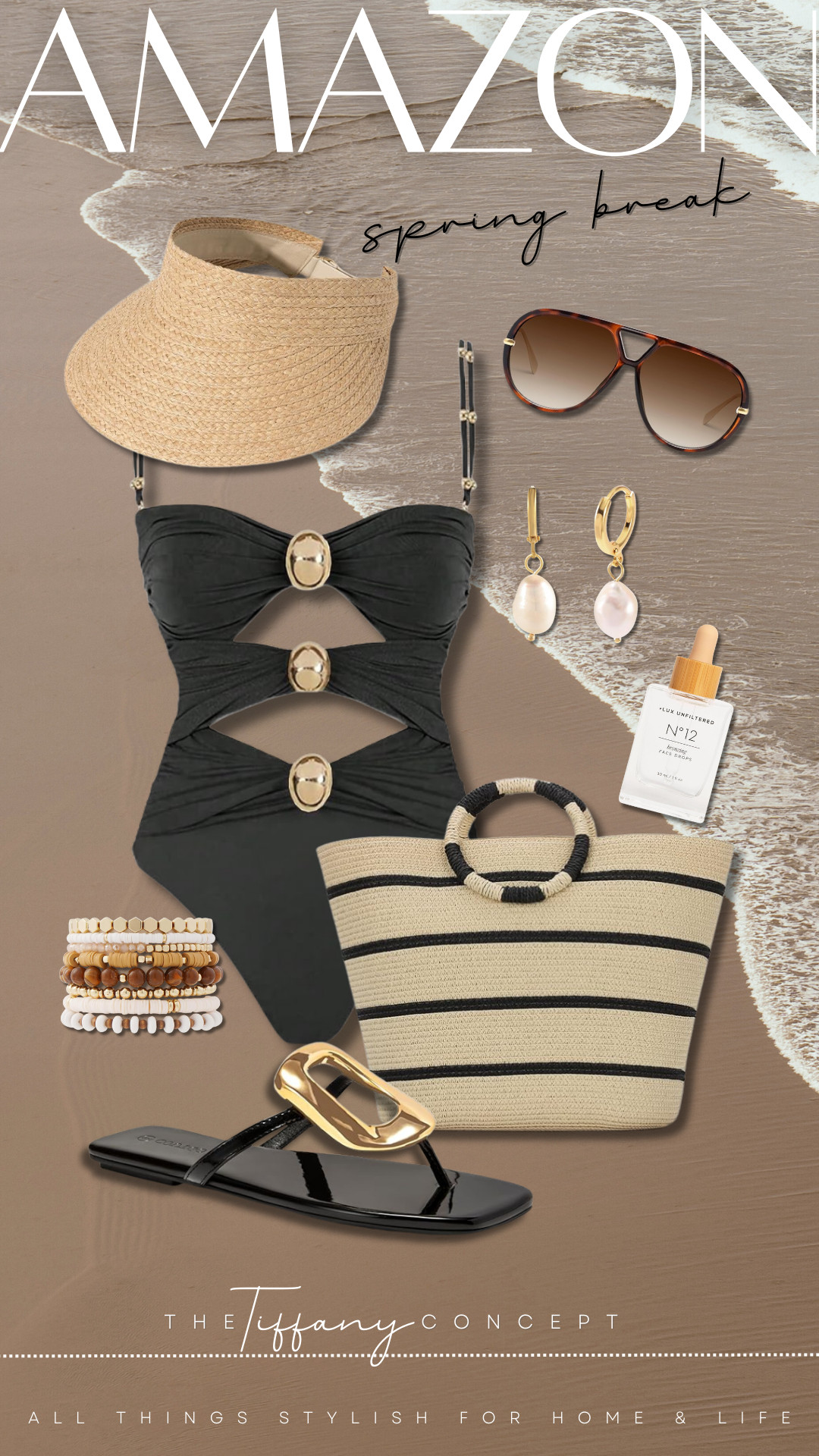 Spring break essentials 🤍

swim suit, vacation, must haves, amazon fashion, tropical vacation, beach vibes 

 #LTKootd #LTKSeasonal #LTKTravel