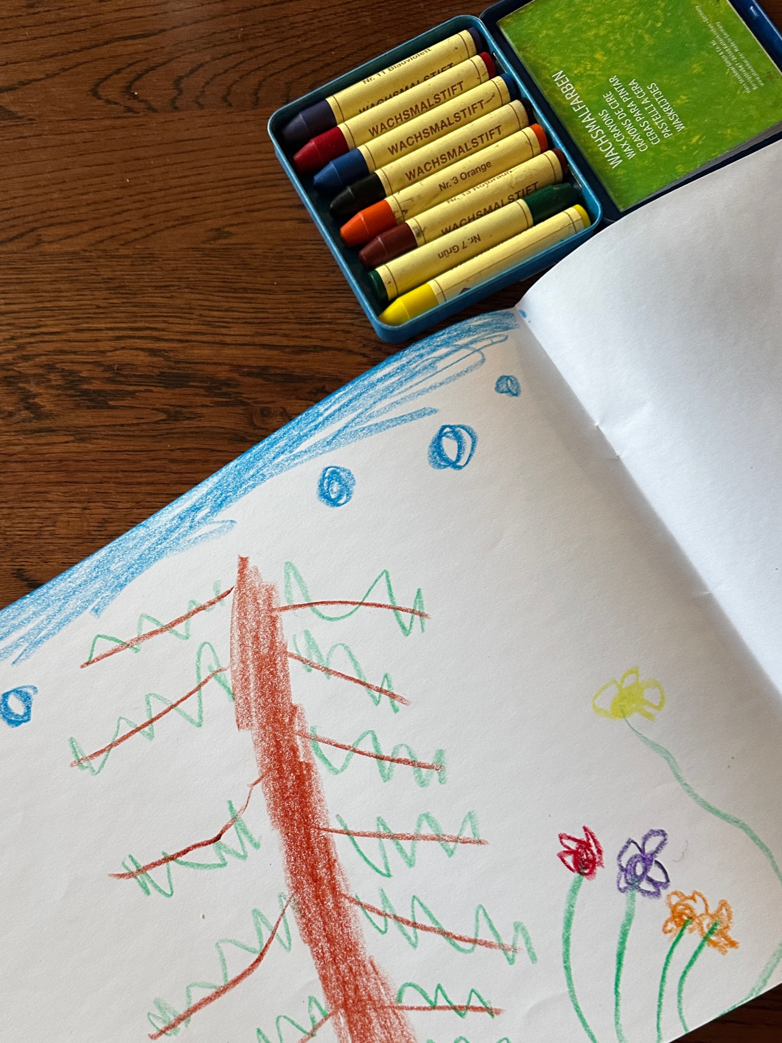 A new set of non-toxic Waldorf beeswax crayons by Stockmar were another great gift for our boy. 
Waldorf drawing supplies. 

#LTKKids #LTKFamily