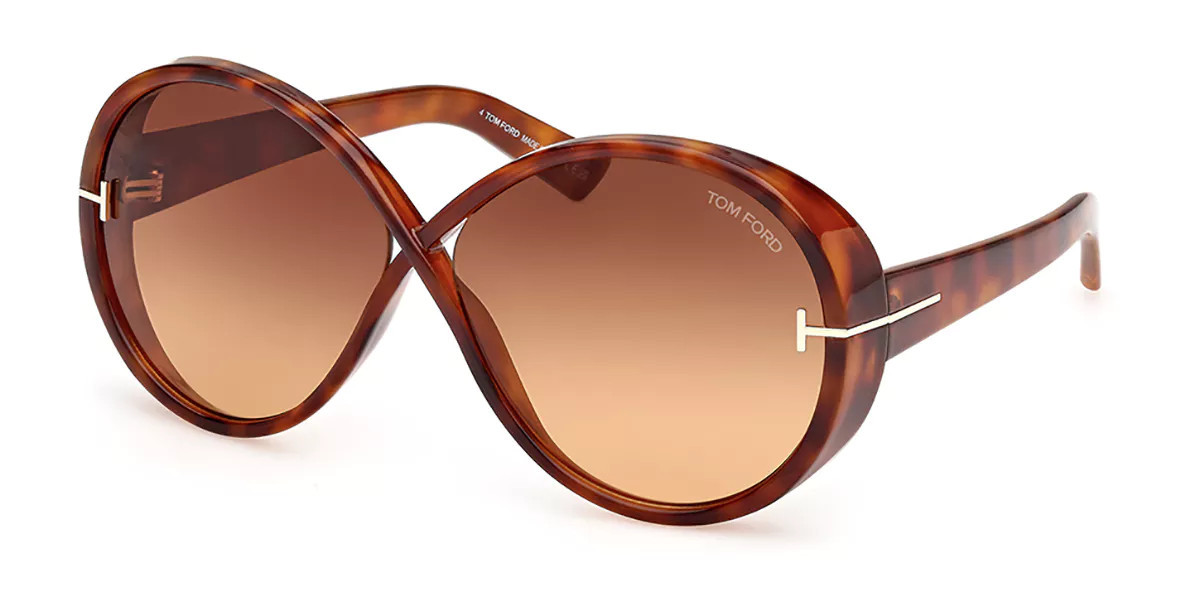 Tom Ford FT1116 EDIE-02 53F Women’s Sunglasses Tortoiseshell Size 64 | SmartBuyGlasses Global