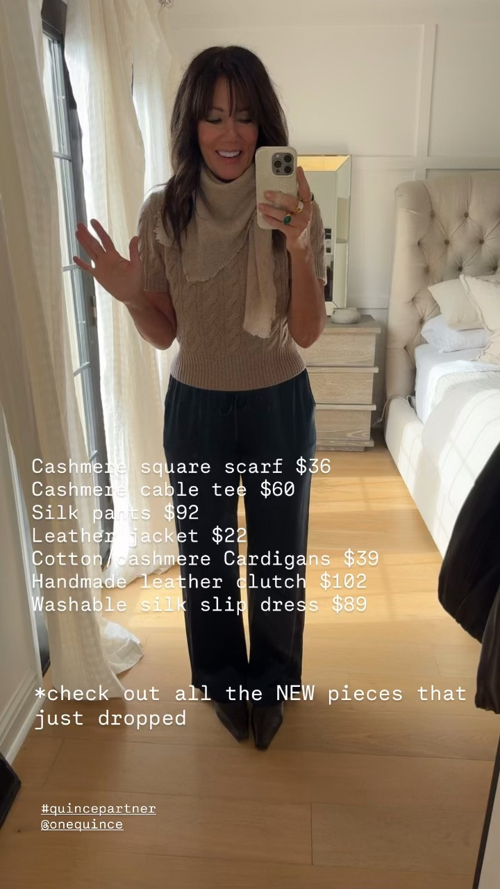 Best kept secret - is Quince->  Affordable Luxury pieces because they cut the middle man!   


@Quince 
#quincepartner

#LTKOver40 #LTKTravel #LTKWorkwear
