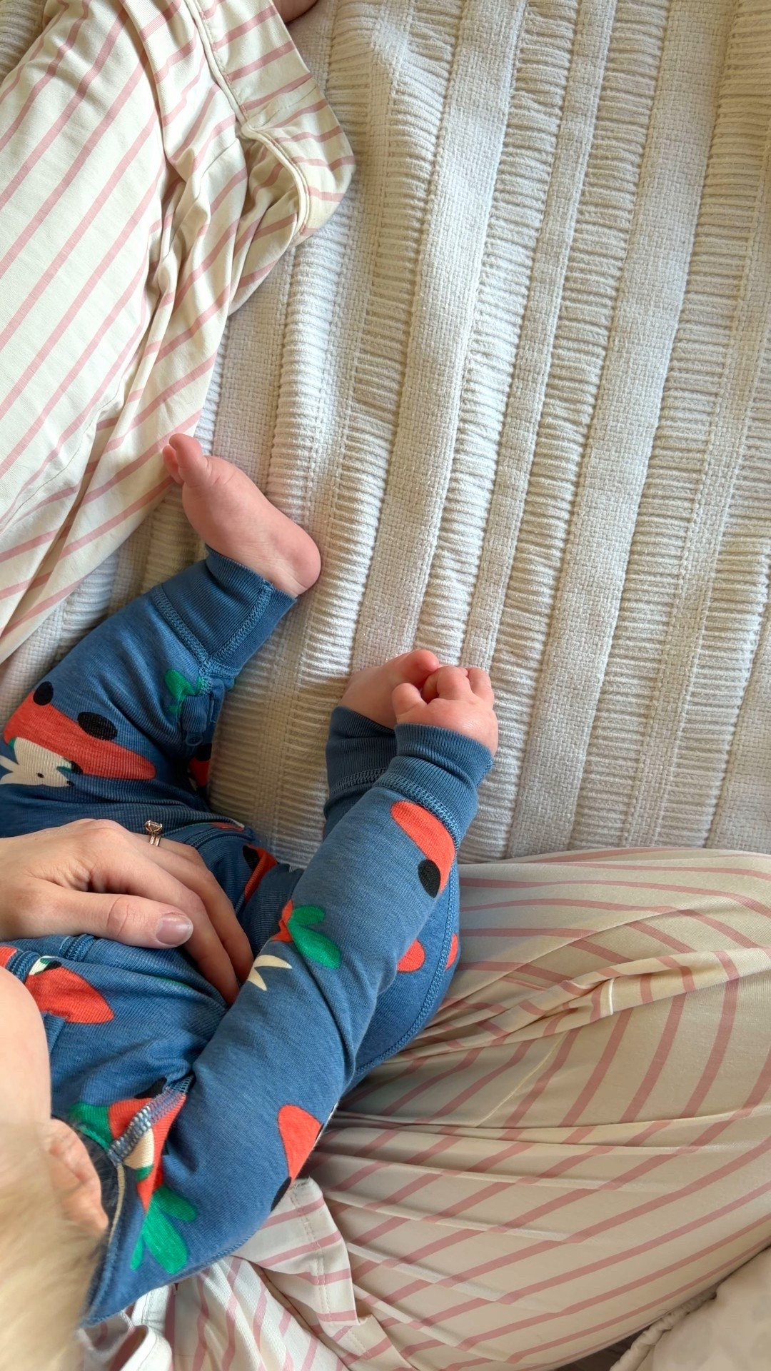 Morning cuddles in the coziest pajamas✨ @hannaandersson

#hannapartner children’s clothing, baby clothing, spring fashion, spring outfit, Easter, Easter outfit, kids clothing 

#LTKdayinmylife #LTKmorningroutine #LTKmomlife