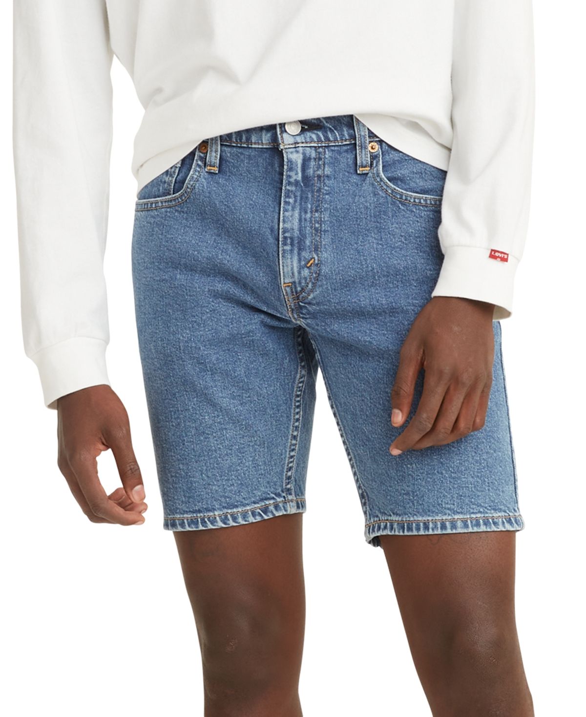 Levi's Men's 412 Slim Fit Jean Shorts | Macys (US)