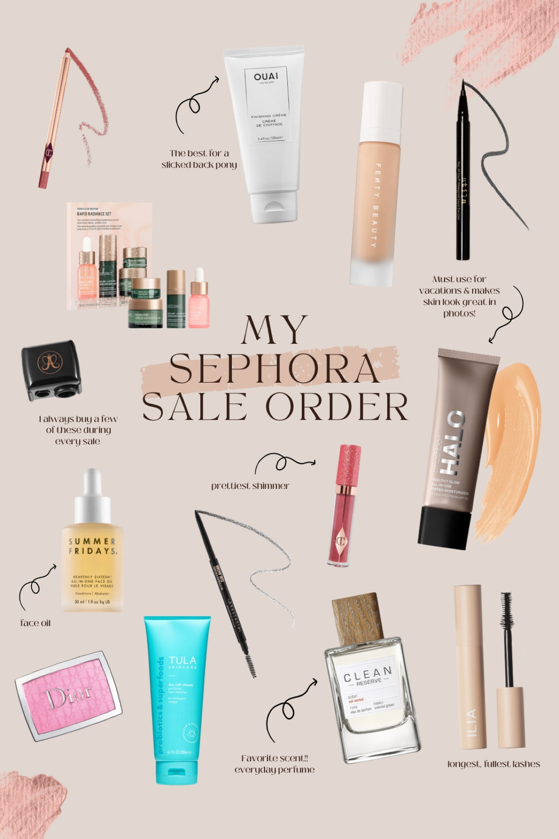 What I ordered during the Sephora Sale! Time to stock up! 

#LTKsalealert #LTKHoliday #LTKbeauty